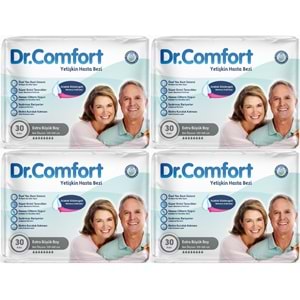 Dr.Comfort Yetişkin Bezi Bel Bantlı Tekstil Yüzeyli XL - Ekstra Büyük 120 Adet