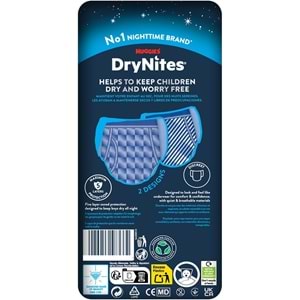 Drynites Emici Gece Külodu/Külot Bez Erkek 13+ Yaş (48-60KG) X Large 100 Adet Mega Pk (5PK*20)