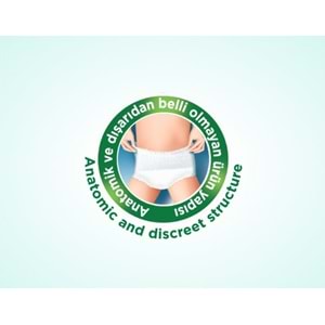 Evony Yetişkin Bezi Emici Külot M - Orta - Medium 60 Adet