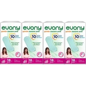 Evony Günlük Mesane Pedi Ekstra Uzun 72 Adet (4PK*18)