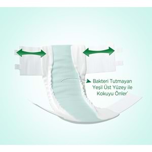 Evony Premium Yetişkin Bezi Bel Bantlı Tekstil Yüzey L - Büyük - Large 180 Adet
