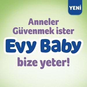 Evy Baby Bebek Bezi 2 Beden 3-6 KG Mini 114 Adet Ekonomik Fırsat Pk
