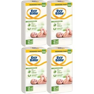 Evy Baby Bebek Bezi 2 Beden 3-6 KG Mini 152 Adet Süper Ekonomik Fırsat Pk