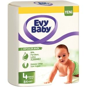 Evy Baby Bebek Bezi 4 Beden 7-14 KG Maxi 336 Adet Avantaj Süper Fırsat Pk