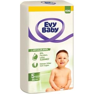 Evy Baby Bebek Bezi 5 Beden 11-18 KG Junior 396 Adet Ekstra Süper Fırsat Pk