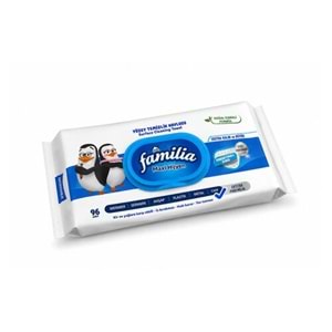Familia Yüzey Temizlik Havlusu 96 Yaprak Maxi Hijyen Kabartma Doku Plastik Kapaklı 5 Li Set 480 Yprk