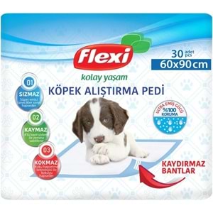 Flexi Evcil Hayvan Köpek Alıştırma Tuvalet Eğitim Pedi 60*90 CM 90 Adet