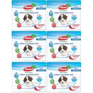 Flexi Evcil Hayvan Köpek Alıştırma Tuvalet Eğitim Pedi 60*90 CM 180 Adet