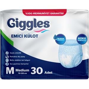 Giggles Yetişkin Bezi Emici Külot M-Orta Medium 240 Adet (8PK*30)