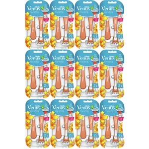 Gillette Venus Riviera Kullan At Kadın Tıraş Bıçağı 24 Lü Set (12PK*2)