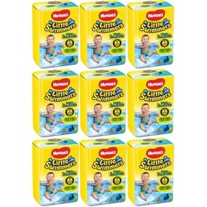Huggıes Little Swımmers Mayo Bebek Bezi 3-4 Beden 7-15 KG 108 Adet 9PK*12