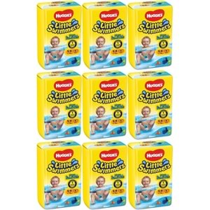 Huggıes Little Swımmers Mayo Bebek Bezi 5-6 Beden 12-18 KG 99 Adet 9PK*11
