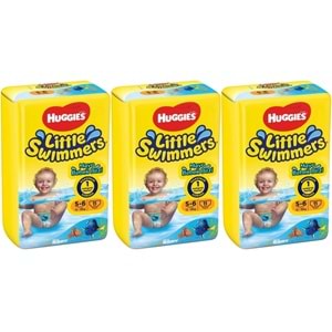 Huggıes Little Swımmers Mayo Bebek Bezi 5-6 Beden 12-18 KG 33 Adet 3PK*11