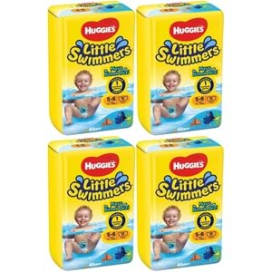 Huggıes Little Swımmers Mayo Bebek Bezi 5-6 Beden 12-18 KG 44 Adet 4PK*11