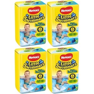 Huggıes Little Swımmers Mayo Bebek Bezi 3-4 Beden 7-15 KG 48 Adet 4Pk*12