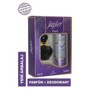 Jagler Parfüm Seti (Karma Set) Kadın 60ML Pearl + Deodorant / Erkek 90ML Classic + Deodorant