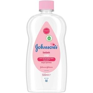 Johnsons Baby Bebek Yağı 500ML Nemlendirici (Pembe) (4 Lü Set)