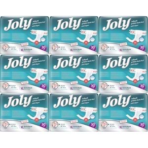 Joly Yetişkin Bezi Bel Bantlı XL - Ekstra Large - Extra Large 270 Adet