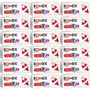 Kotex Tampon Süper 288 Li Set (18PK*16)