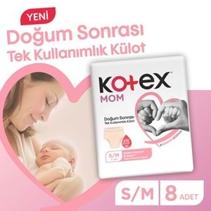 Kotex Mom Lohusa Külodu - Külot Bez S - Small - Küçük / M - Medium - Orta 40 Lı Set (5PK*8)