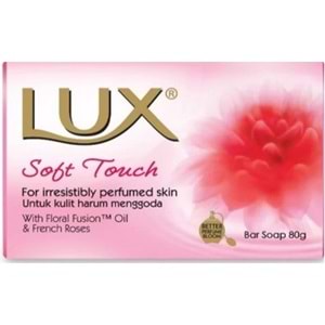 Lux Sabun 80GR Soft Touch (Yumuşak Dokunuş) (18 Li Set)