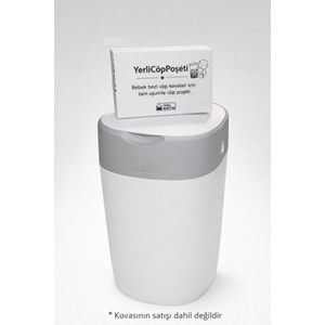 Mandaş Tommee Tippee Twist & Click Çöp Poşeti Tam Uyumlu Yerli (3 Lü Yedek Set) KOVASIZ (2 Li Set)