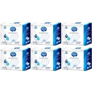 Mavi Beyaz Yetişkin Alt Açma Yatak Koruyucu Örtü 60*90CM 180 Adet (6PK*30) Kaydırmaz Bantlı