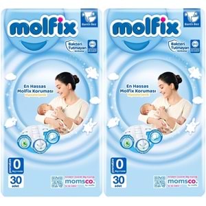 Molfix Bebek Bezi Ekonomik 0 Beden 0-3 KG Prematüre 60 Adet