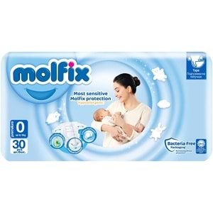 Molfix Bebek Bezi Ekonomik 0 Beden 0-3 KG Prematüre 90 Adet