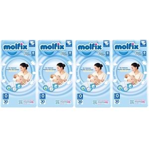 Molfix Bebek Bezi Ekonomik 0 Beden 0-3 KG Prematüre 120 Adet