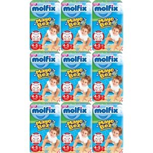 Molfix Swimming Pants Külot Mayo Bez Beden 4-5 (9-15 KG) 99 Adet