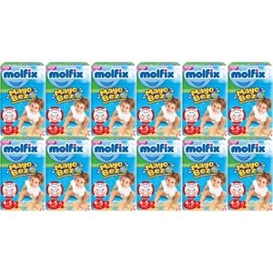 Molfix Swimming Pants Külot Mayo Bez Beden 4-5 (9-15 KG) 132 Adet