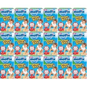 Molfix Swimming Pants Külot Mayo Bez Beden 4-5 (9-15 KG) 198 Adet
