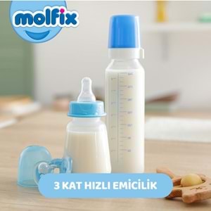 Molfix Bebek Bezi 6 Beden 15+ KG Extra Large 320 Adet Mega Avantaj Fırsat Pk