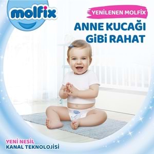 Molfix Bebek Bezi 7 Beden 20-30 KG XX Large 144 Adet Ultra Aylık Fırsat Pk