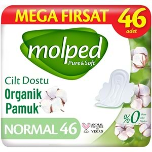 Molped Pure&Soft Hijyenik Ped Normal 138 (3PK*46) Adet Mega Pk
