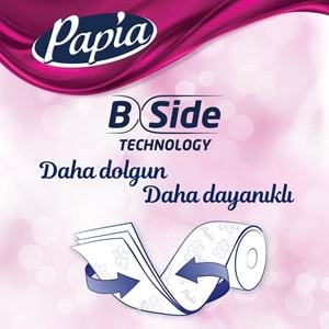 Papia Tuvalet Kağıdı (3 Katlı) 128 Li Pk (4Pk*32)