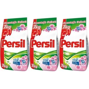 Persil Matik Toz Çamaşır Deterjanı 21 KG Gülün Büyüsü (138 Yıkama) (3PK*7KG)