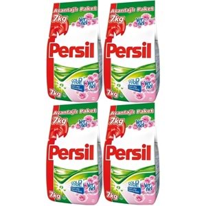 Persil Matik Toz Çamaşır Deterjanı 28 KG Gülün Büyüsü (184 Yıkama) (4PK*7KG)