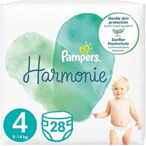 Prima Pampers Harmonie Bebek Bezi 4 Beden 9-14 KG Maxi 56 Adet Ekonomik Ultra Fırsat Pk