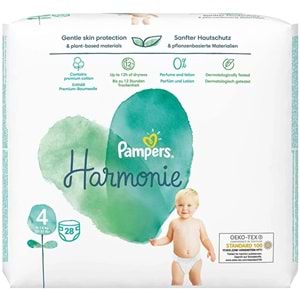 Prima Pampers Harmonie Bebek Bezi 4 Beden 9-14 KG Maxi 56 Adet Ekonomik Ultra Fırsat Pk