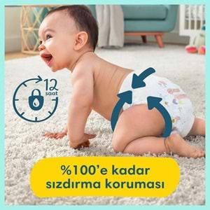 Prima Premium Care Bebek Bezi 7 Beden 15+ KG XXXLarge 120 Adet Süper Ekonomik Fırsat Pk