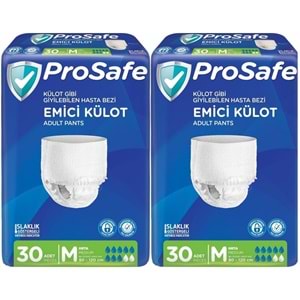 Prosafe Emici Külot Yetişkin Bezi Orta-Medium 60 Adet (2PK*30)