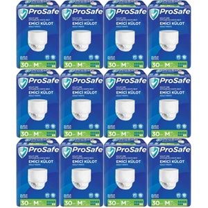 Prosafe Emici Külot Yetişkin Bezi Orta-Medium 360 Adet (12PK*30)