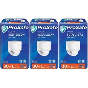 Prosafe Emici Külot Yetişkin Bezi Büyük-Large 90 Adet (3PK*30)
