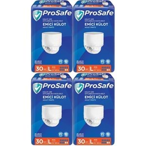 Prosafe Emici Külot Yetişkin Bezi Büyük-Large 120 Adet (4PK*30)