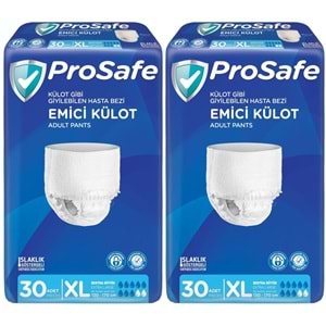 Prosafe Emici Külot Yetişkin Bezi XL-Extra Large 60 Adet (2PK*30)