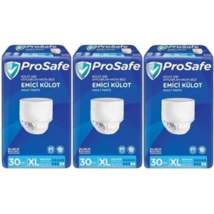 Prosafe Emici Külot Yetişkin Bezi XL-Extra Large 90 Adet (3PK*30)