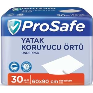 Prosafe Yetişkin Alt Açma Yatak Koruyucu Örtü 60*90CM 180 Adet (6PK*30)