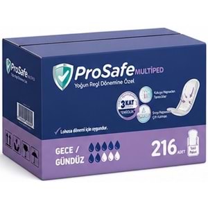 Prosafe Multiped Regl - Mesane - Lohusa Pedi S - Küçük - Small Gece/Gündüz 216 Adet